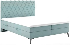 Łóżko dwuosobowe boxspring Tiago 160x200 Winston