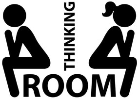 Naklejka Ambiance Thinking Room