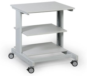 Mobilny stół roboczy, 600 x 500 mm, wysokość 670 mm