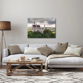 Obraz - Zamek na skałach (70x50 cm)
