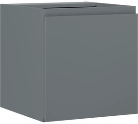 Mexen Orio szafka łazienkowa podumywalkowa 45 cm, 1 drzwi, grafit mat - 91A11-04547-1-BF66