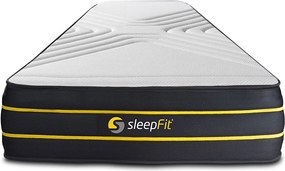 Materac ULTRA 90x180cm, Grubosc : 26 cm, Pianka z pamiecia ksztaltu i mikro sprezyny kieszeniowe, Zrównowazony, 7 strefy komfortu