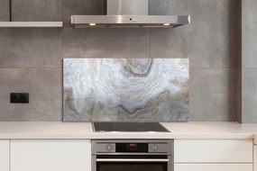 Panel szklany do Kuchni Marmurowe Plamy i Cienie