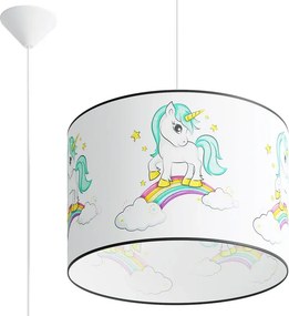 Lampa dla dzieci z jednorożcem na abażurze - 3X A587 D0-R99
