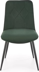 Aksamitne krzesło do jadalni K539