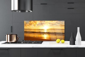 Panel Kuchenny Odblaski Słońca na Falach