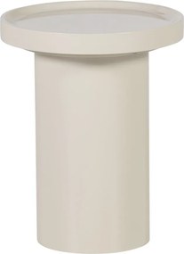 Okrągły stolik z połyskiem ø 40 cm Veluna – WOOOD