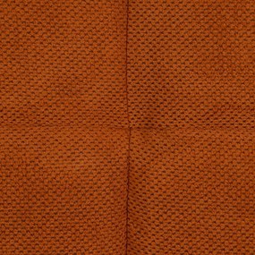 Ceglasta rozkładana sofa z tkaniny szenilowej 175 cm – Ixia
