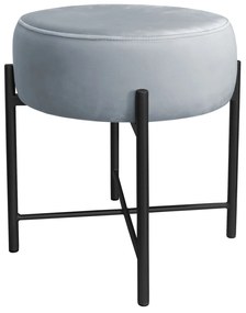 Taboret Pola noga metalowa czarna BL06