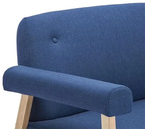 2-osobowa sofa tapicerowana Uxis 2B - granatowa