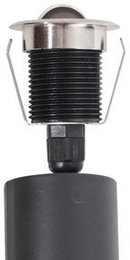 Zewnetrzna Zestaw 5 Nowoczesnych reflektorów gruntowych aluminiowych z LED IP67 - Linsey Nowoczesny Oswietlenie zewnetrzne