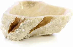 Umywalka z naturalnego kamienia onyksu - nablatowa