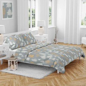 PrzytulneMieszkanie.pl PrzytulneMieszkanie.pl Bawełniana pościel HOLLY REST szara Rozmiar pościeli: 70 x 90 cm | 140 x 200 cm