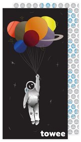 Towee Ręcznik szybkoschnący SPACE BALLOON, 80 x 160 cm