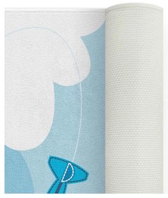 Niebieski dywan dziecięcy 100x140 cm Around the World – Oyo Concept