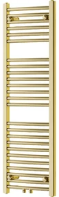 Mexen Ares grzejnik łazienkowy 1200 x 400 mm, 349 W, złoty - W102-1200-400-00-50