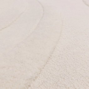 Biały dywan wełniany 120x170 cm Olsen – Asiatic Carpets