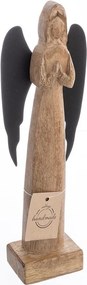 Drewniana figurka (wysokość 27 cm) Angel – Orion