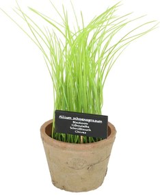 Sztuczna roślina (wysokość 27 cm) Chives – Esschert Design