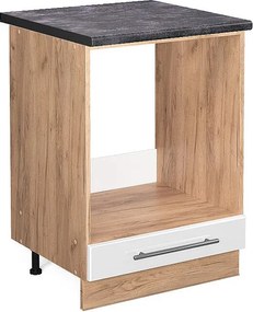 Szafka kuchenna biały wysoki połysk 60x60x82 fame-line