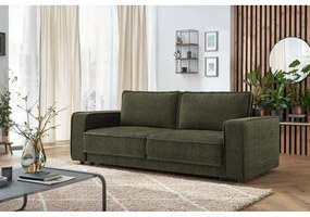 Zielona sofa rozkładana Emile – Bobochic Paris