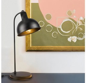 ONLI - Lampa stołowa ISTANBUL 1xE27/22W/230V 50 cm czarna