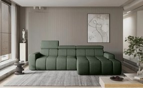 Narożnik ENZO S z elektryczną regulacją siedziska oraz z funkcją spania WERSAL