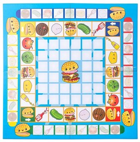 Educa Gra Przygotuj swój hamburger