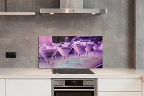 Szklany Panel Wykwintne Koktajle w Szkle