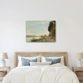 Obraz na szkle - Claude Monet, Argenteuil, reprodukcje (70x50 cm)
