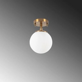 Lampa wisząca Atmaca - 10220, brązowa/biała