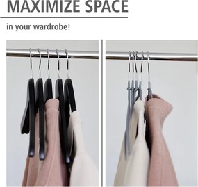 Metalowe wieszaki zestaw 20 szt. Alessia – Wenko