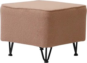 Podnóżek MARK 50 x 50 cm Różowy