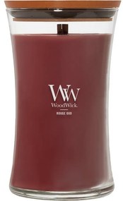 WoodWick Świeca zapachowa w dużym wazonie RougeOud, 609 g