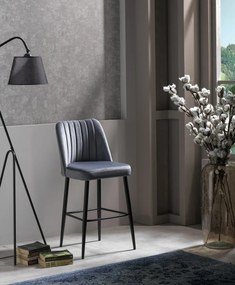 Zestaw krzeseł barowych Vento Grey, 2 szt., 2 szt.