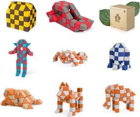 Zestaw klocków magnetycznych JollyHeap Creative - 100 elementów