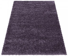 Dywan shaggy Sydney fioletowy 120 cm x 170 cm