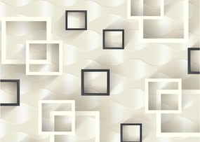Geometryczny abstrakcyjny obraz (70x50 cm)