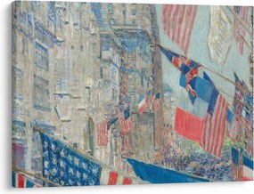 Obraz - Childe Hassam, Allies day, reprodukcje (70x50 cm)
