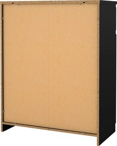 Komoda Naia 2+1 czarny mat