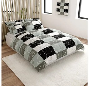 PrzytulneMieszkanie.pl PrzytulneMieszkanie.pl Krepowa pościel KASPARO BLEND szara hotelowa kieszeń Rozmiar pościeli: 70 x 90 cm | 140 x 200 cm