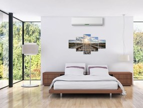 Obraz - Tory (125x70 cm)