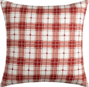Poszewka na poduszkę z mikrofibry TARTAN HEART 45x45 cm, kolorowa