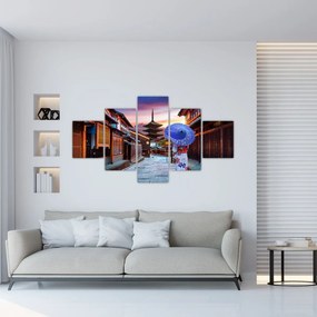 Obraz - Azjatka (125x70 cm)