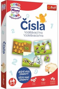 Trefl Gra edukacyjna Mały Odkrywca Liczby, 10elementów