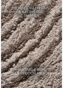 Beżowy chodnik 80x240 cm Pigment Beige – Elle Decoration