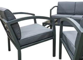 BELLARIA LOUNGE - zestaw ogrodowy aluminiowy