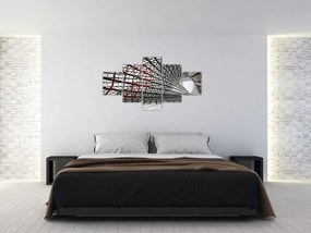 Obraz żelaznej konstrukcji (125x70 cm)