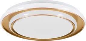 Eglo 902044 - Lampa sufitowa LED MOSCHELLA, 24 W, 230 V, śr. 40 cm, złota