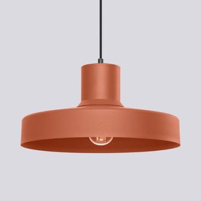 Lampa wisząca BILO ochra czerwona SOLLUX  LIGHTING